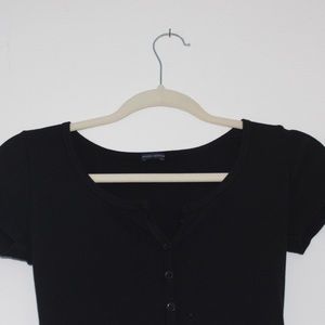 ☆ Brandy Melville Black Zelly Top ☆